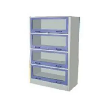 Durable Metal Bookshelf